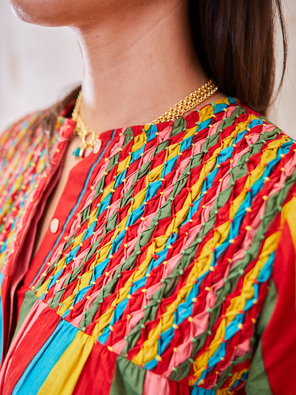 'BEACH TO BAR' BLOUSE IN CARNIVALE