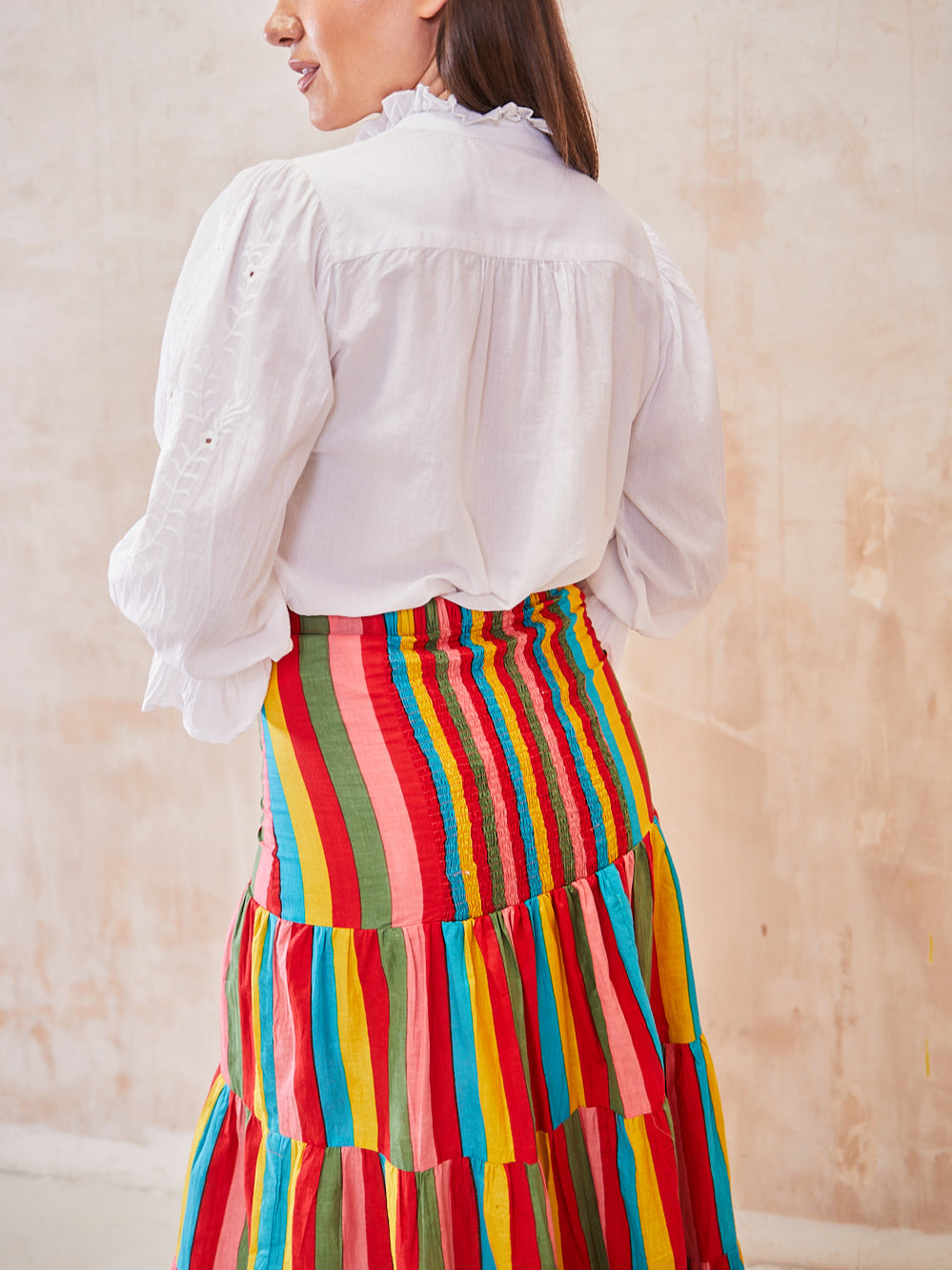 'BEACH TO BAR' SKIRT IN CARNIVALE