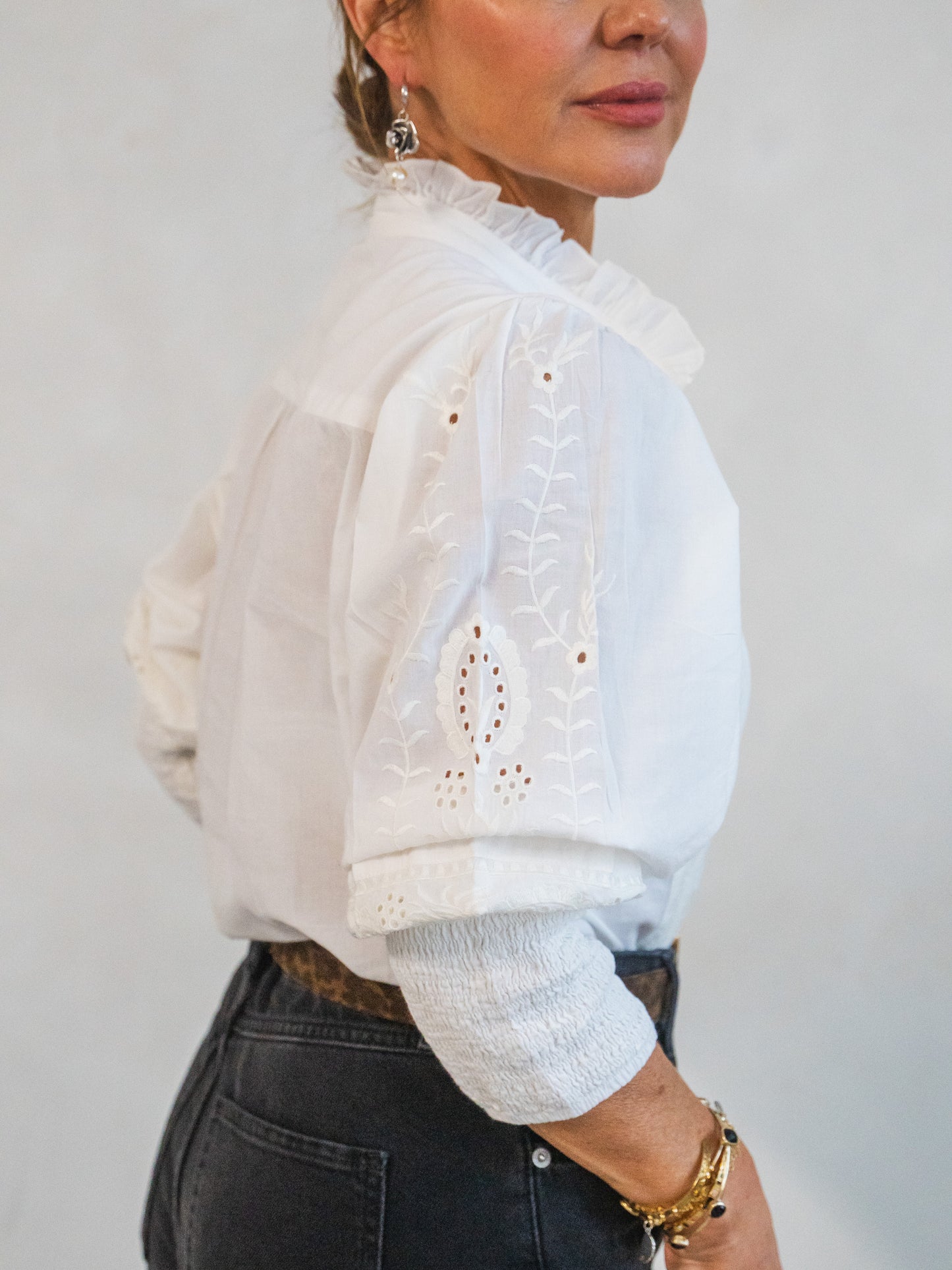 'BEO' BLOUSE IVORY