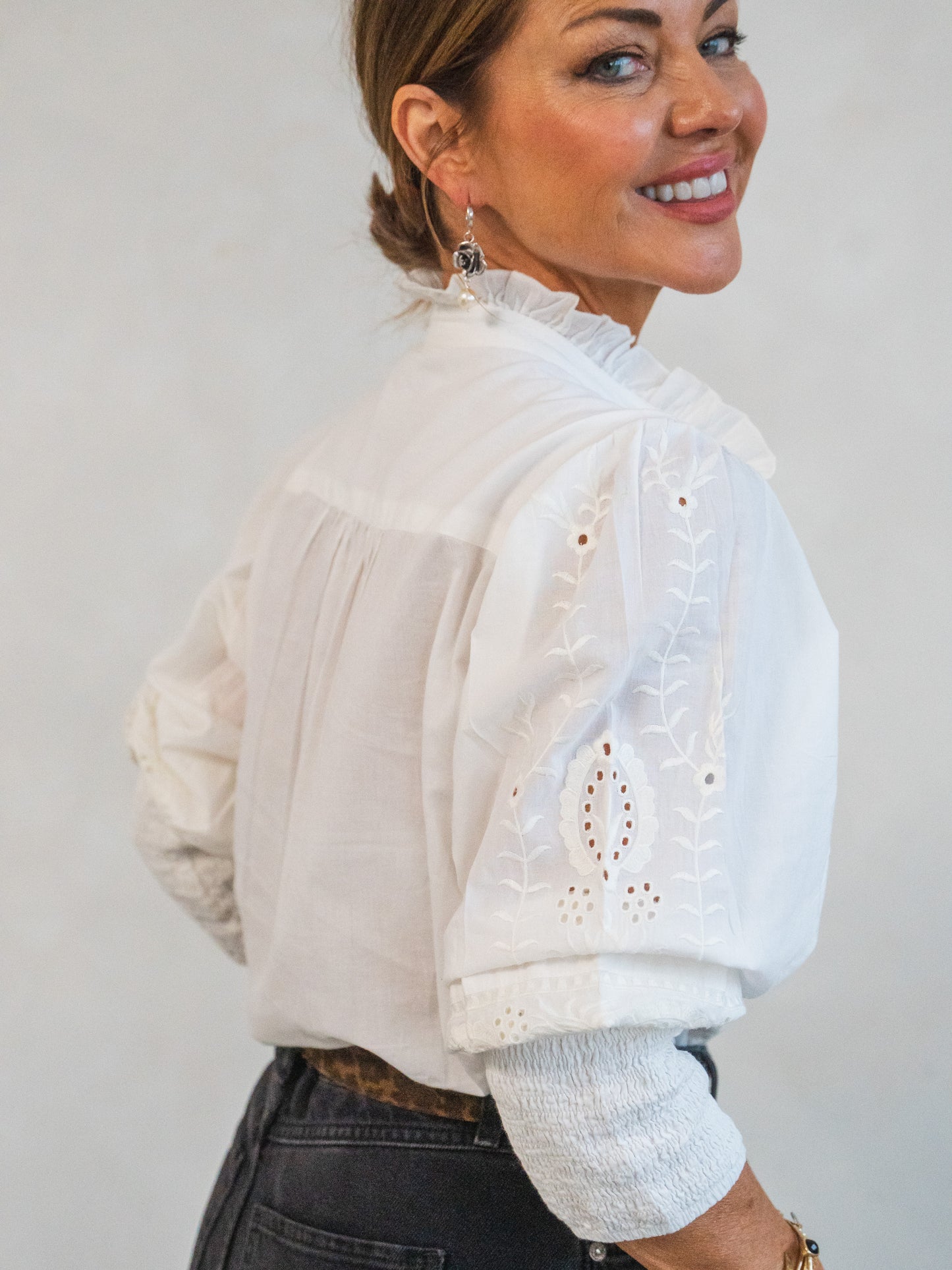 'BEO' BLOUSE IVORY