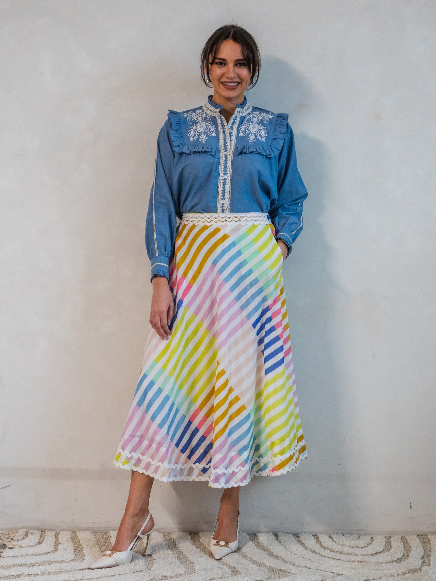 'DAKOTA' BLOUSE IN HOUSE OF BLUES