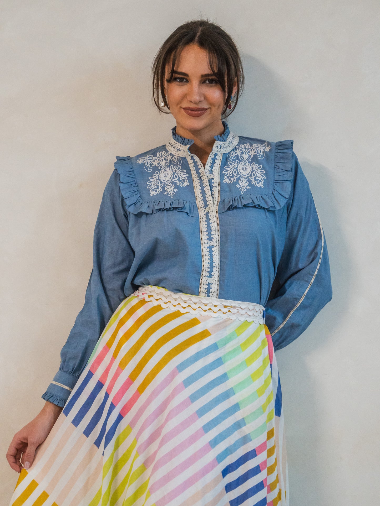 'DAKOTA' BLOUSE IN HOUSE OF BLUES