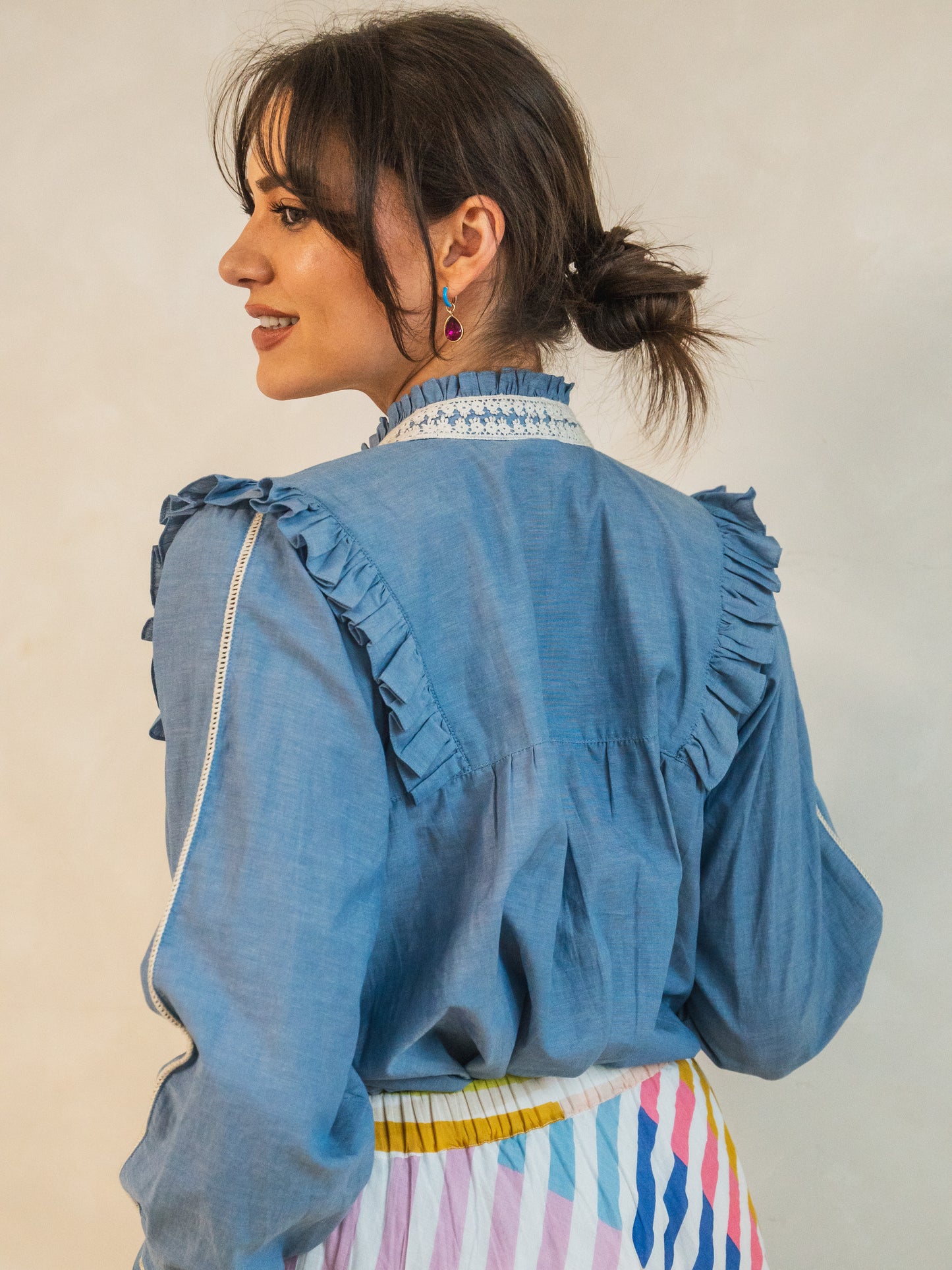 'DAKOTA' BLOUSE IN HOUSE OF BLUES