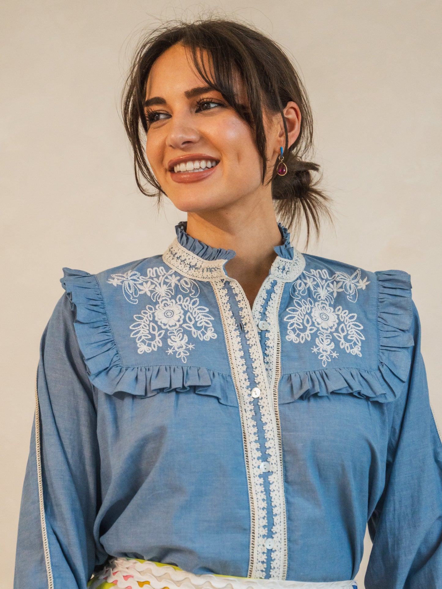 'DAKOTA' BLOUSE IN HOUSE OF BLUES