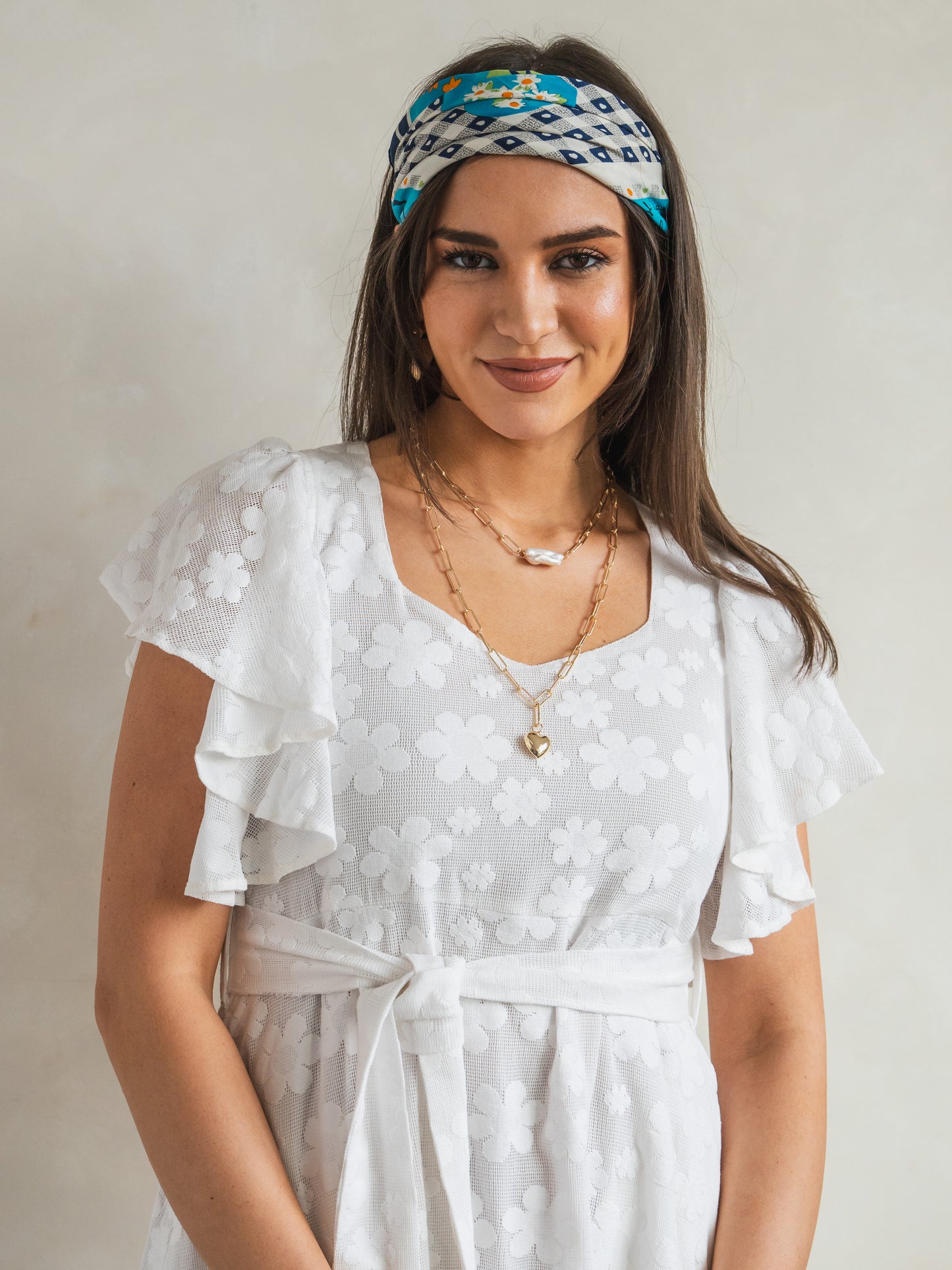 'FEATHER' DRESS IN IVORY LACE