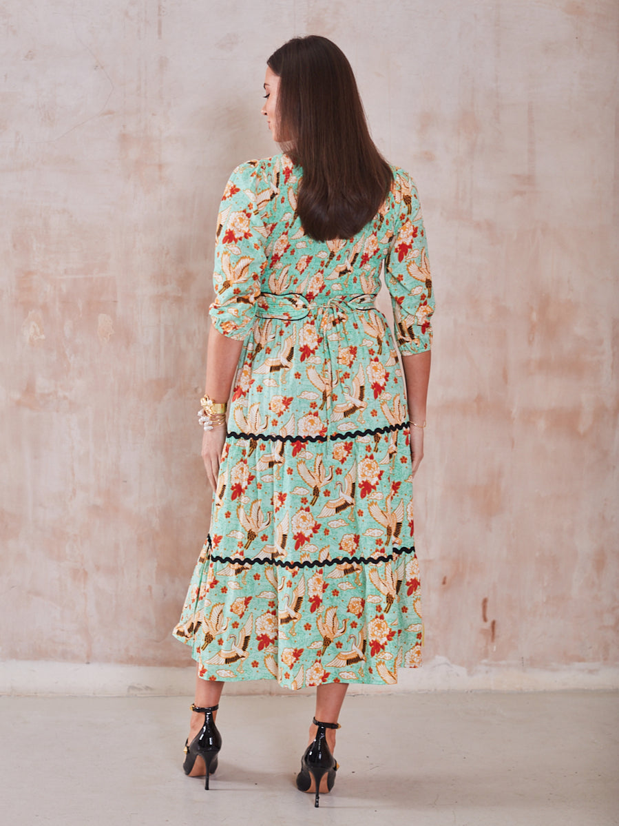 'GRACE' DRESS IN GOLDEN EAGLE