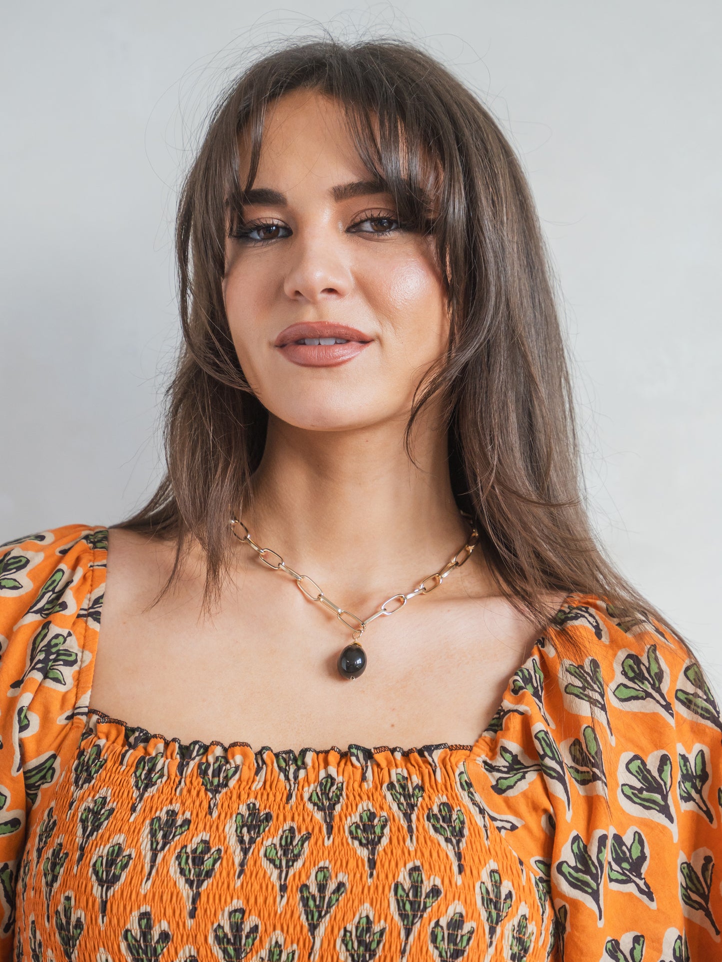 'HONOUR' DRESS IN CACTUS ORANGE