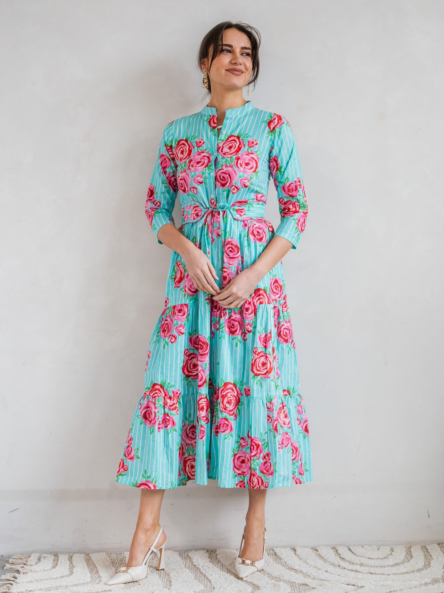 'HOPE' DRESS IN AUSTIN'S ROSE