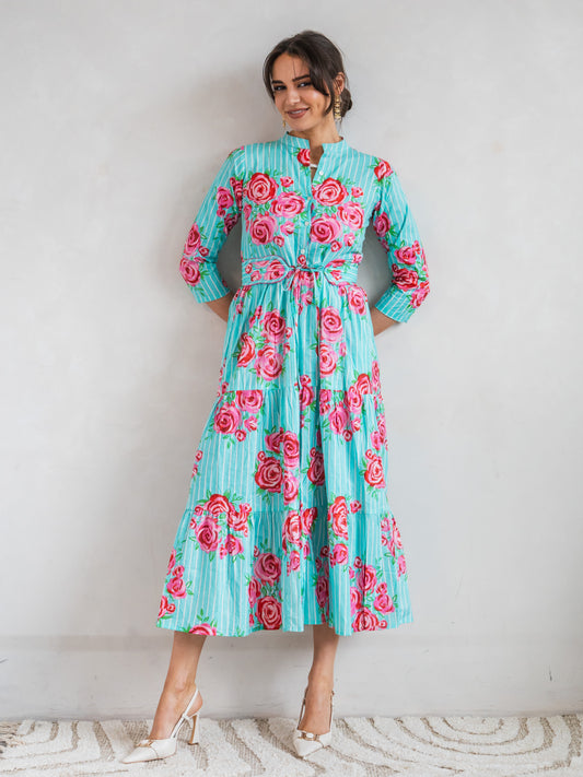 'HOPE' DRESS IN AUSTIN'S ROSE