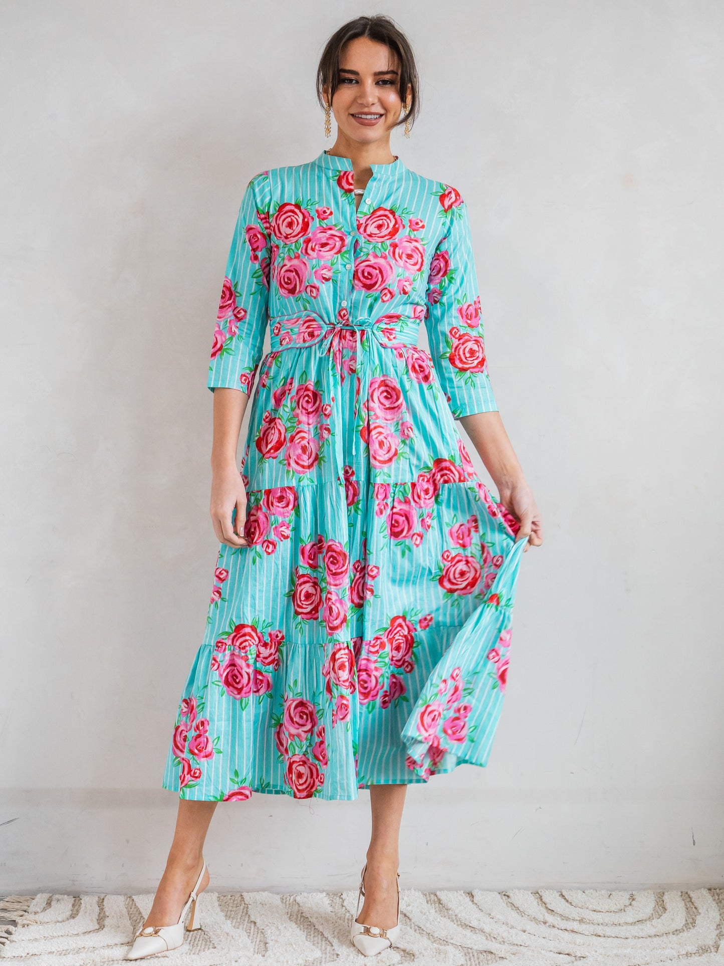 'HOPE' DRESS IN AUSTIN'S ROSE