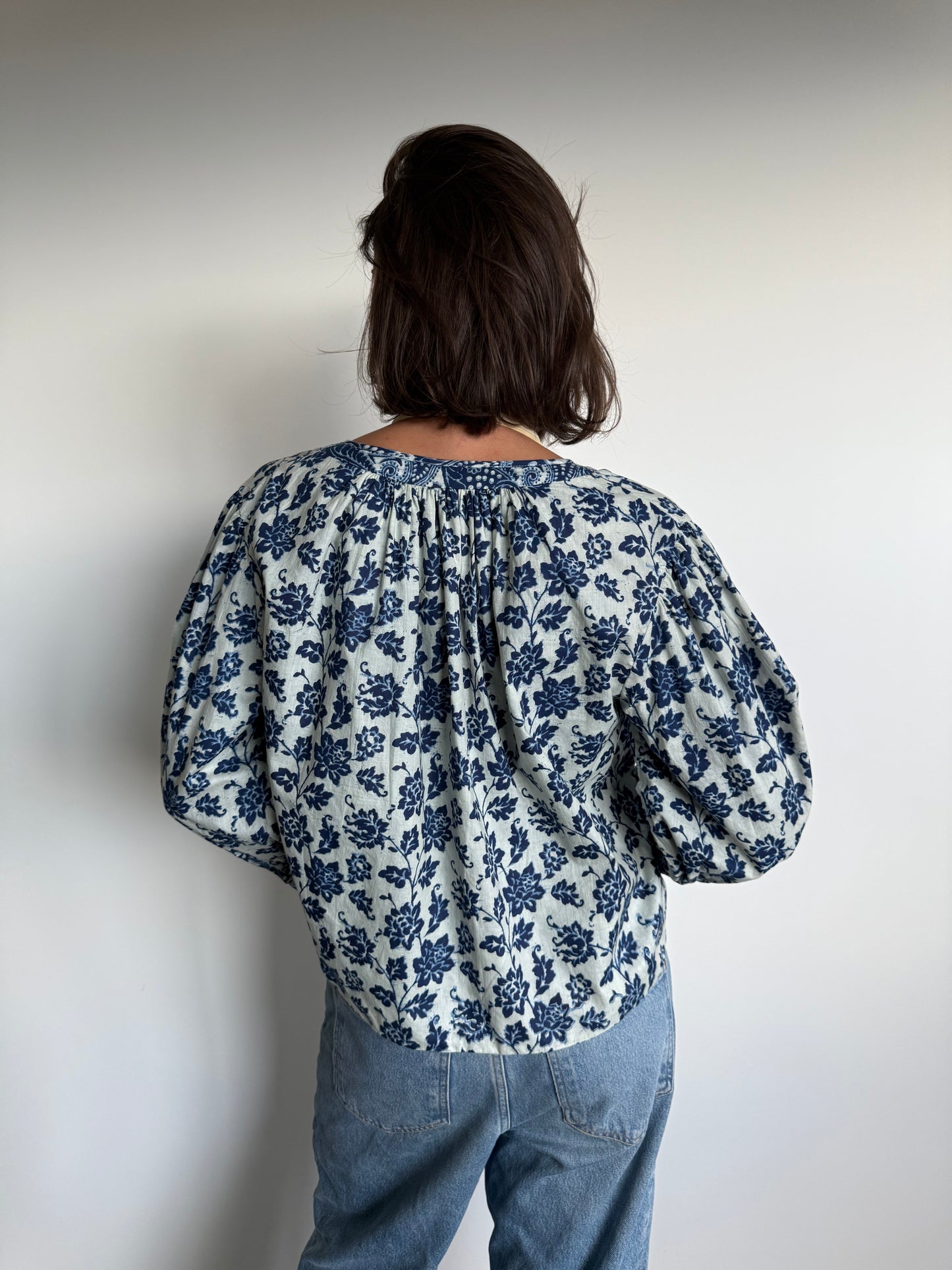 'MUSE' REVERSIBLE JACKET, INDIGO