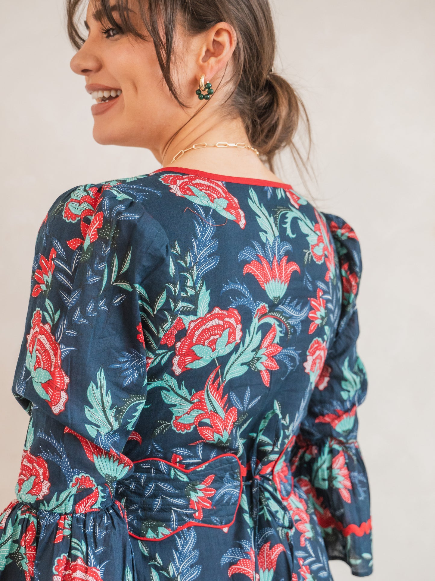 'PORTRAIT' DRESS IN SOLSTICE SKY