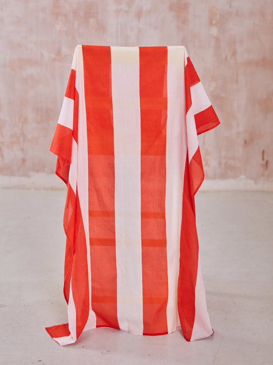 PAREO IN RED STRIPE