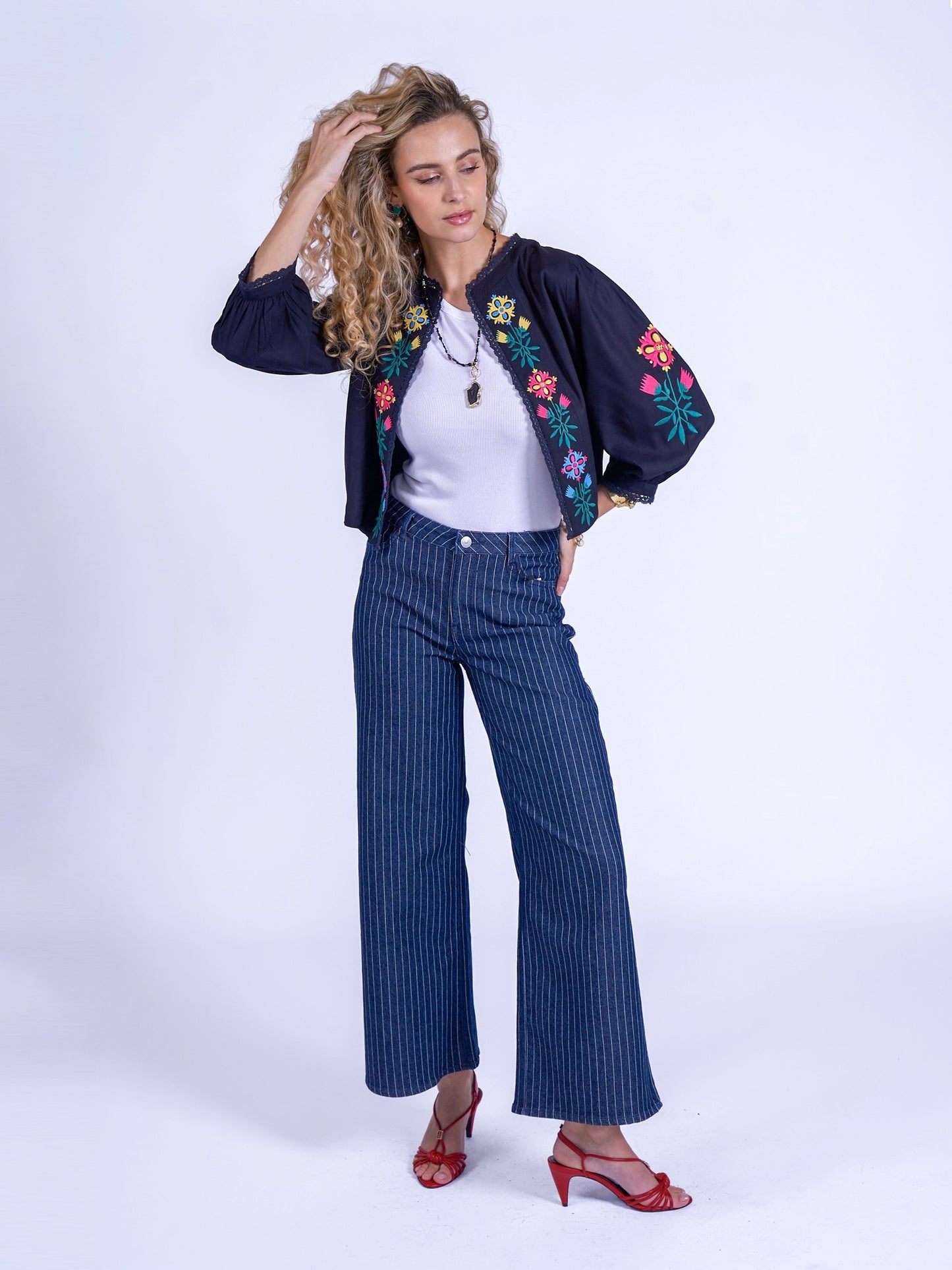 'MUSE' JACKET IN BLACK