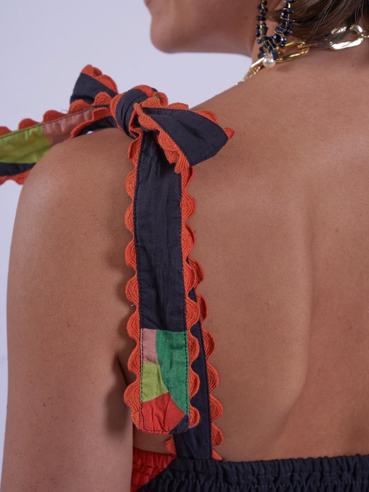 'AMORE' DRESS IN JAPANESE FAN