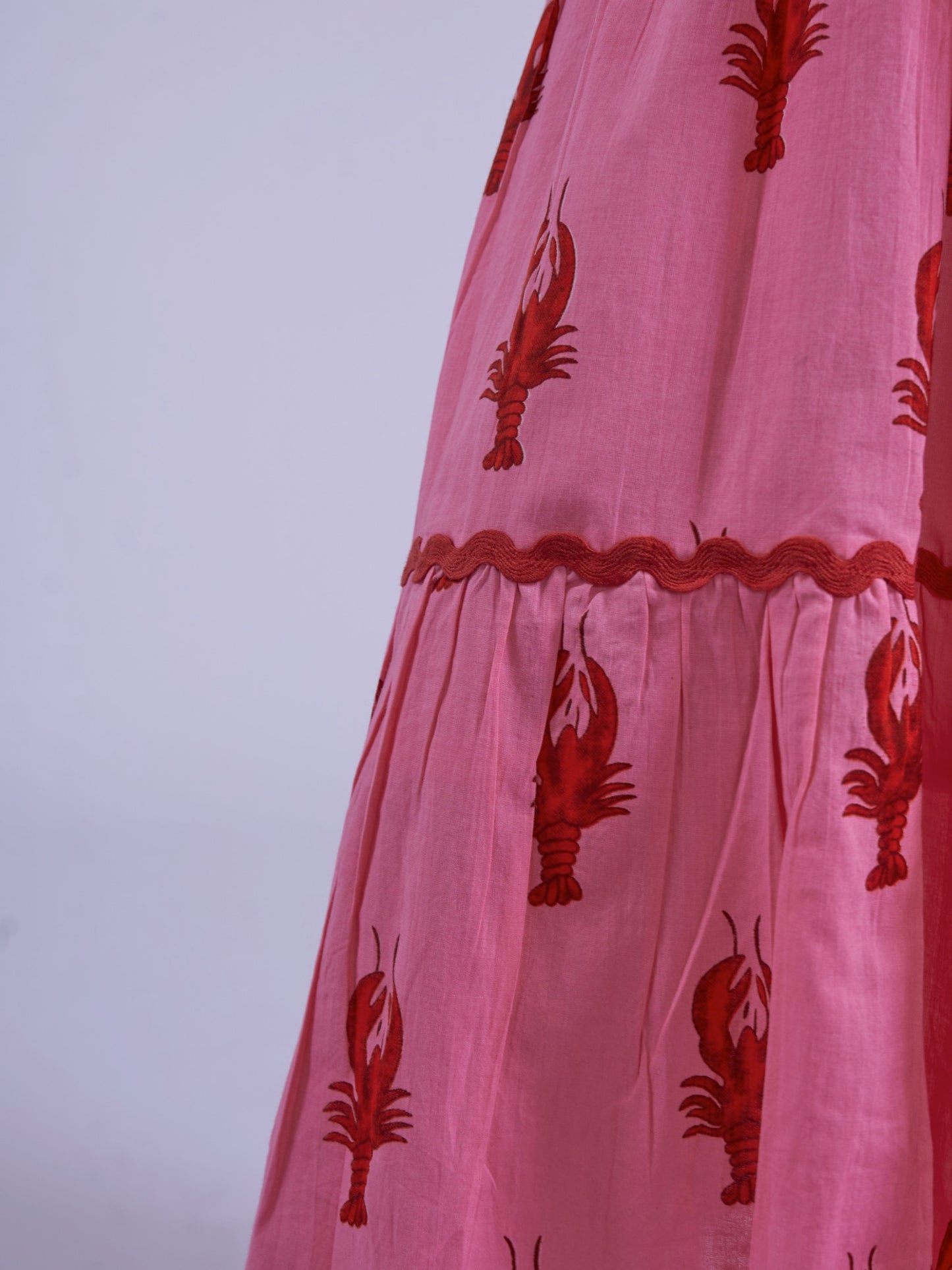 'AMORE' DRESS IN LONE LOBSTER