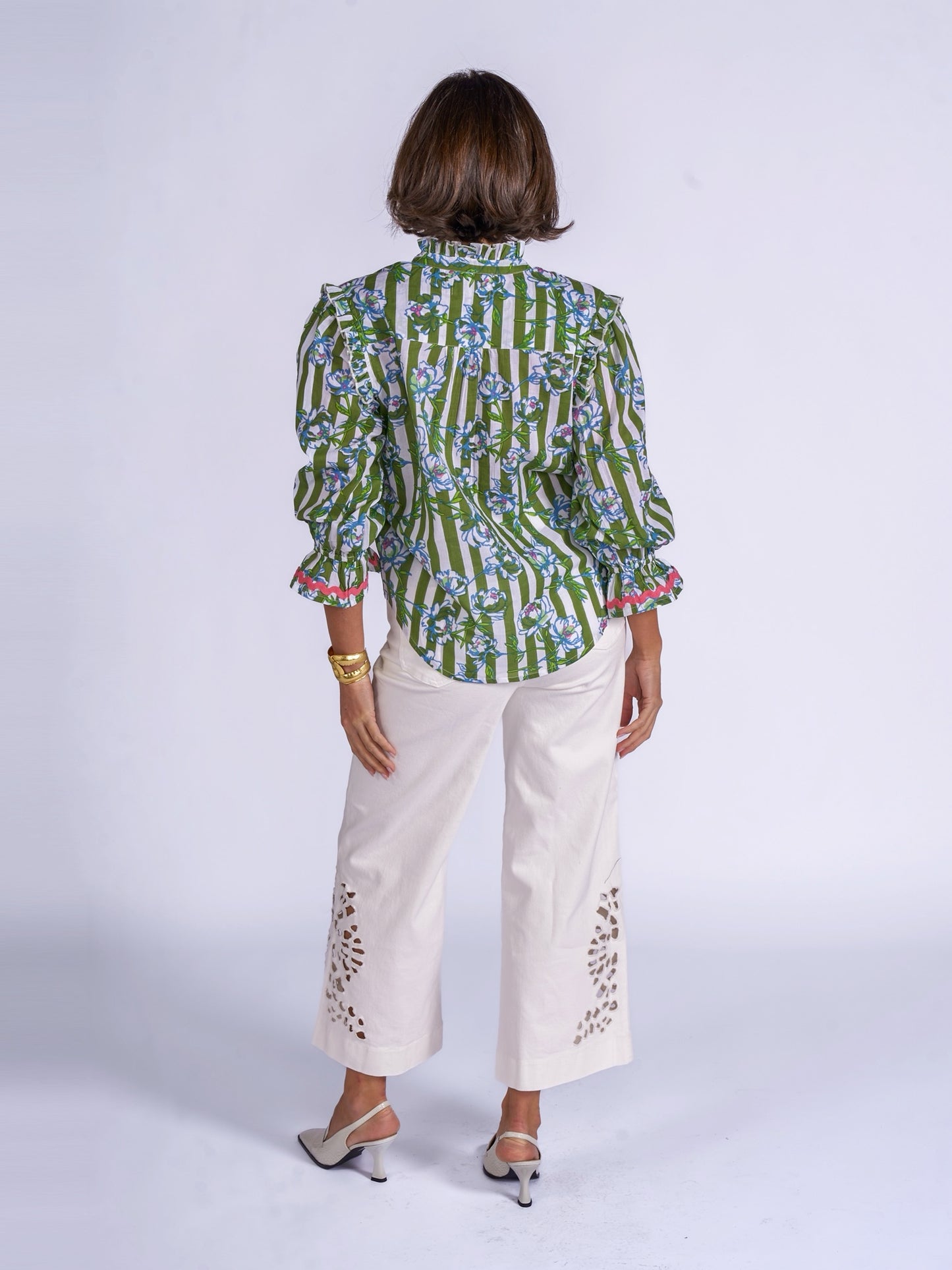 'BEO' BLOUSE IN APPLE BLOSSOM