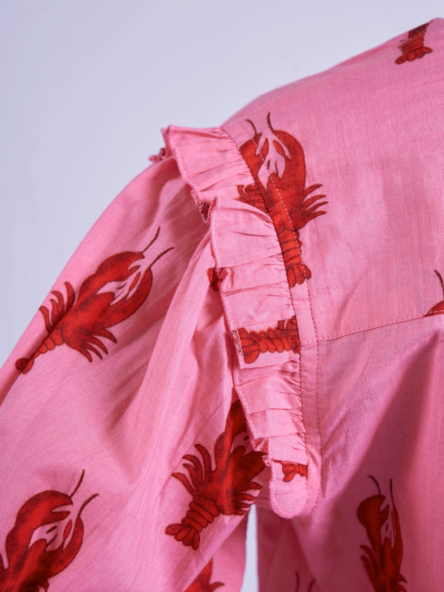 'BEO' BLOUSE IN LONE LOBSTER