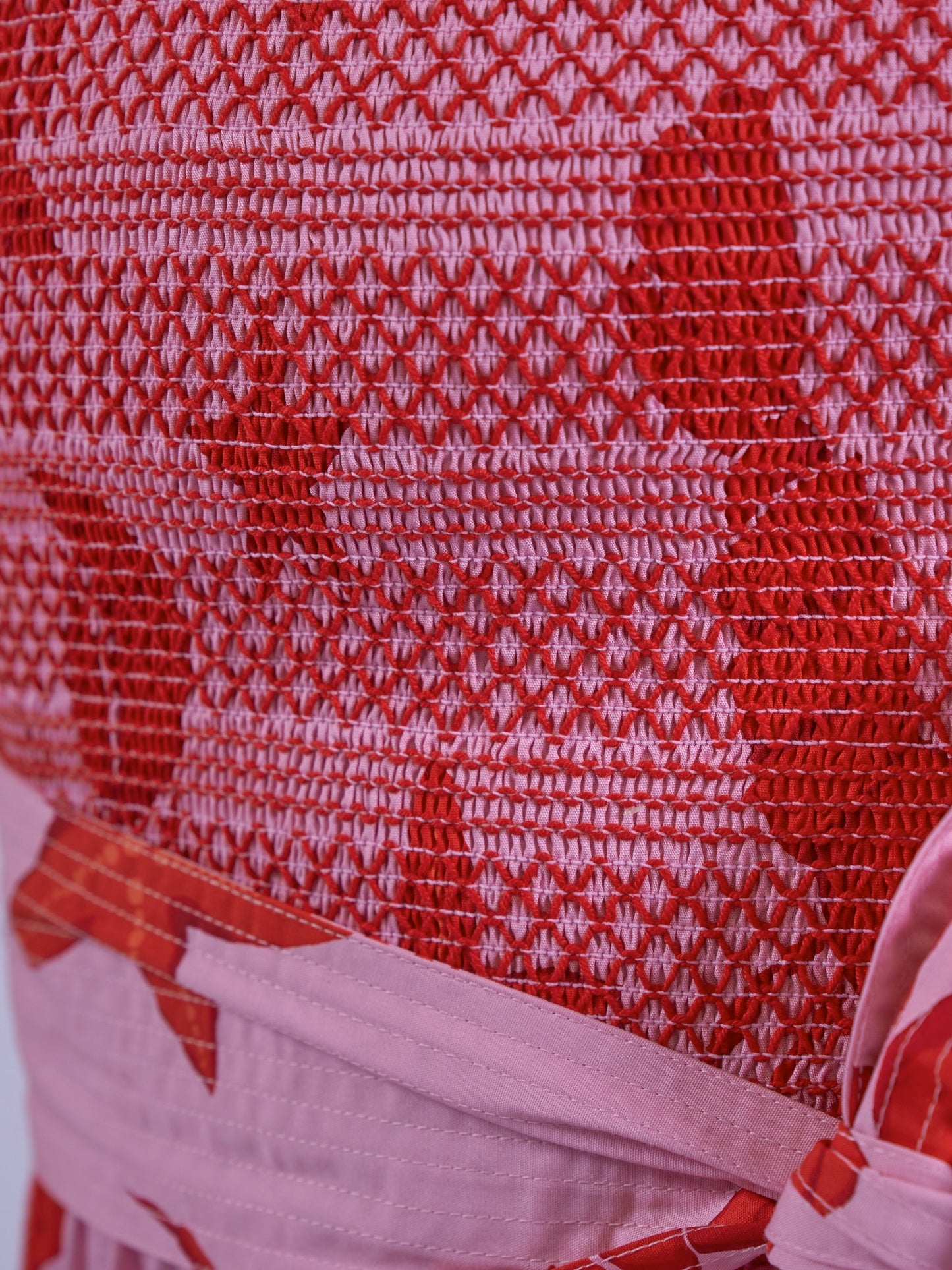 'BYRON' DRESS IN LOBSTER & STARFISH