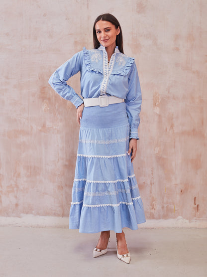 'DAKOTA' BLOUSE IN HOUSE OF BLUES