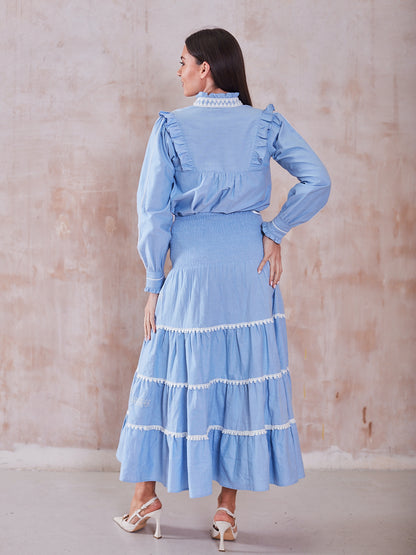 'DAKOTA' BLOUSE IN HOUSE OF BLUES