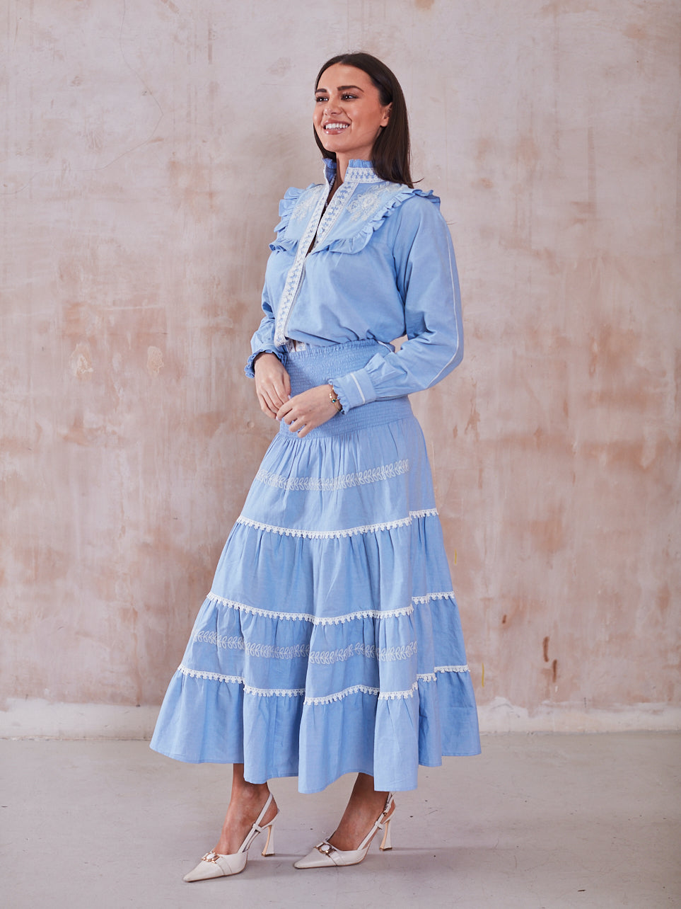 'DAKOTA' BLOUSE IN HOUSE OF BLUES