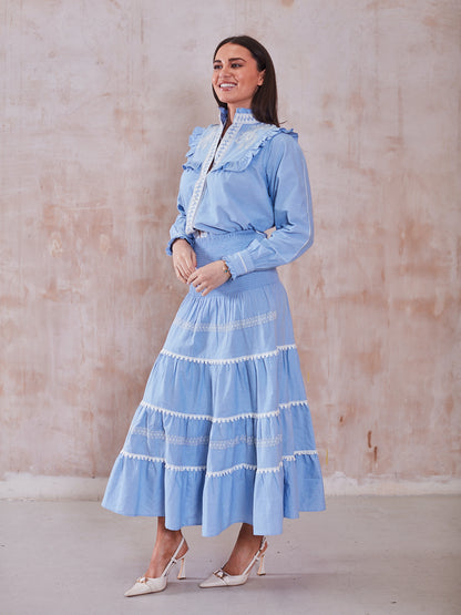 'DAKOTA' BLOUSE IN HOUSE OF BLUES