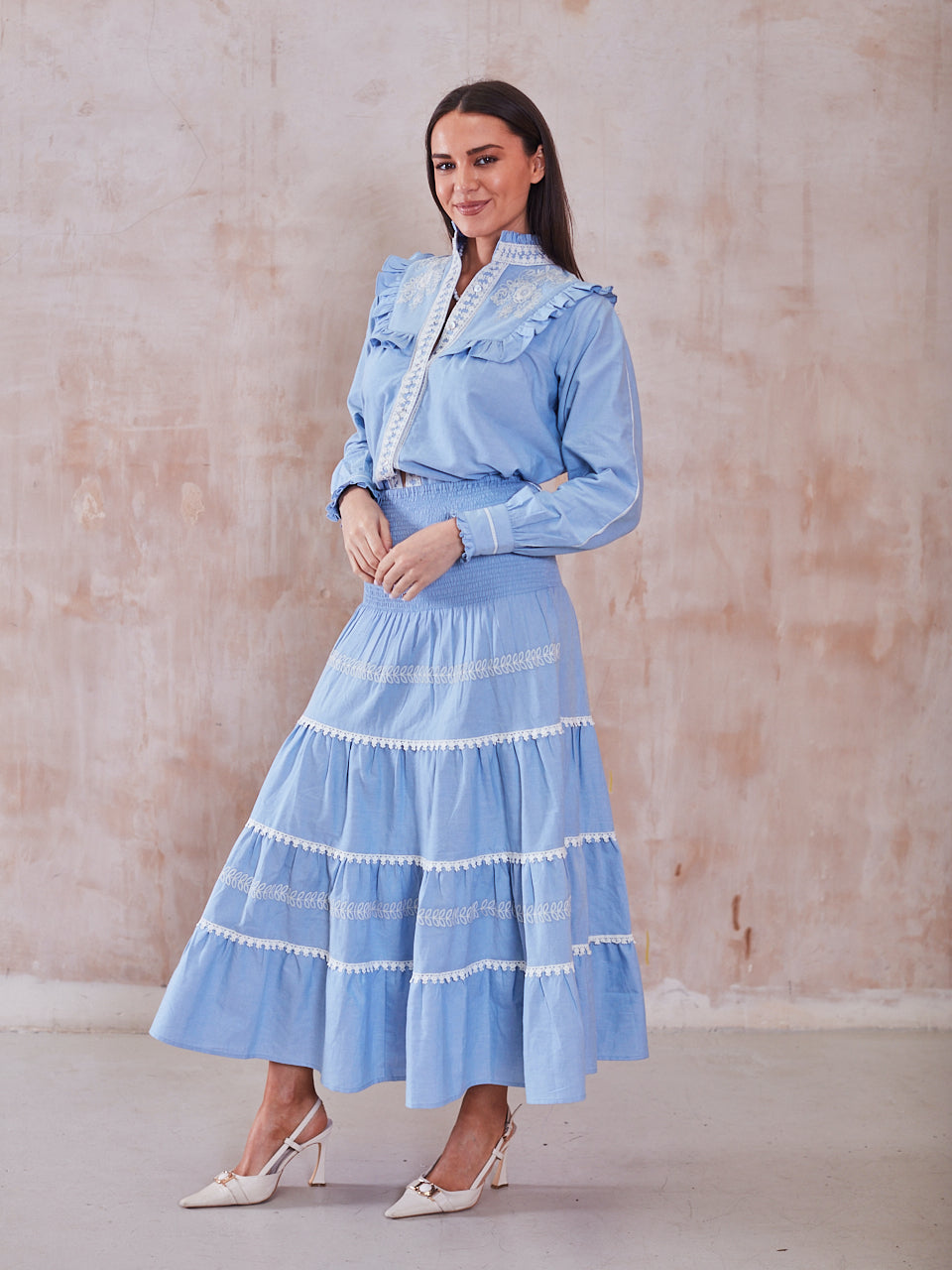 'DAKOTA' BLOUSE IN HOUSE OF BLUES