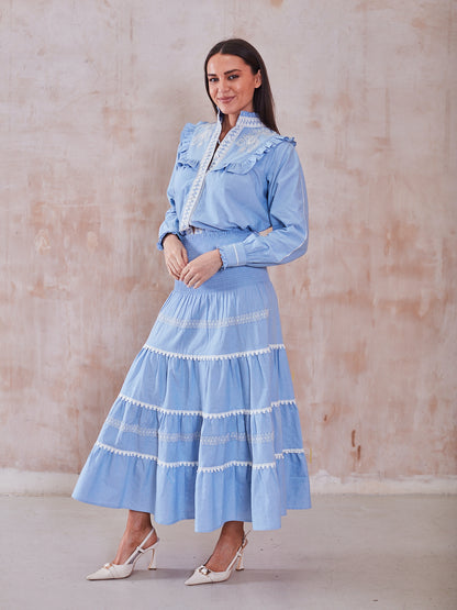 'DAKOTA' BLOUSE IN HOUSE OF BLUES