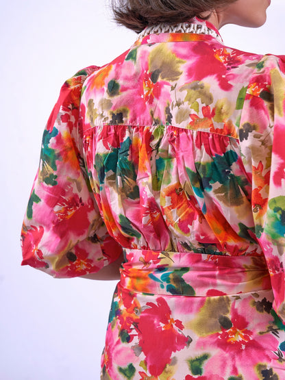 'FOLLOW YOUR HEART' DRESS IN SUMMER BOUQUET