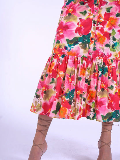 'FOLLOW YOUR HEART' DRESS IN SUMMER BOUQUET