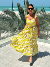 Load image into Gallery viewer, ‘AMORE’ SUNDRESS IN SUNSHINE YELLOW
