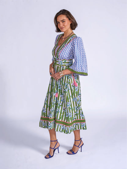 'IVY' DRESS IN APPLE BLOSSOM