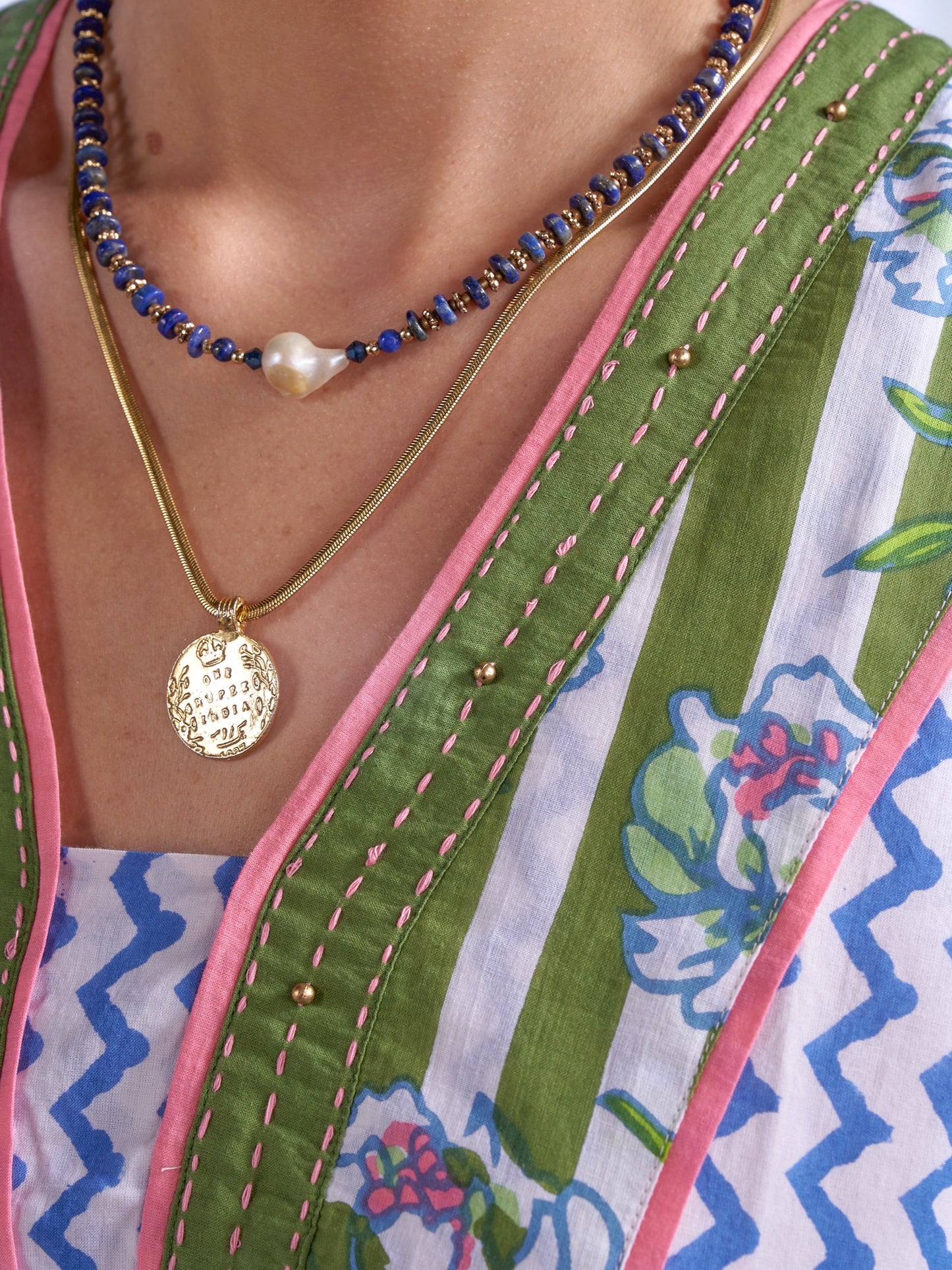 'IVY' DRESS IN APPLE BLOSSOM