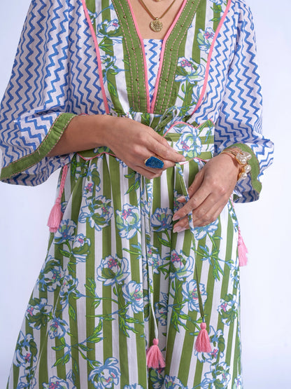 'IVY' DRESS IN APPLE BLOSSOM