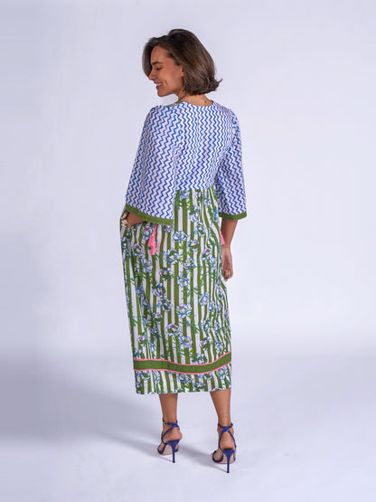 'IVY' DRESS IN APPLE BLOSSOM