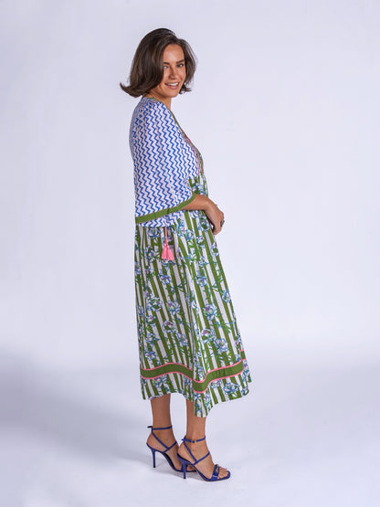 'IVY' DRESS IN APPLE BLOSSOM