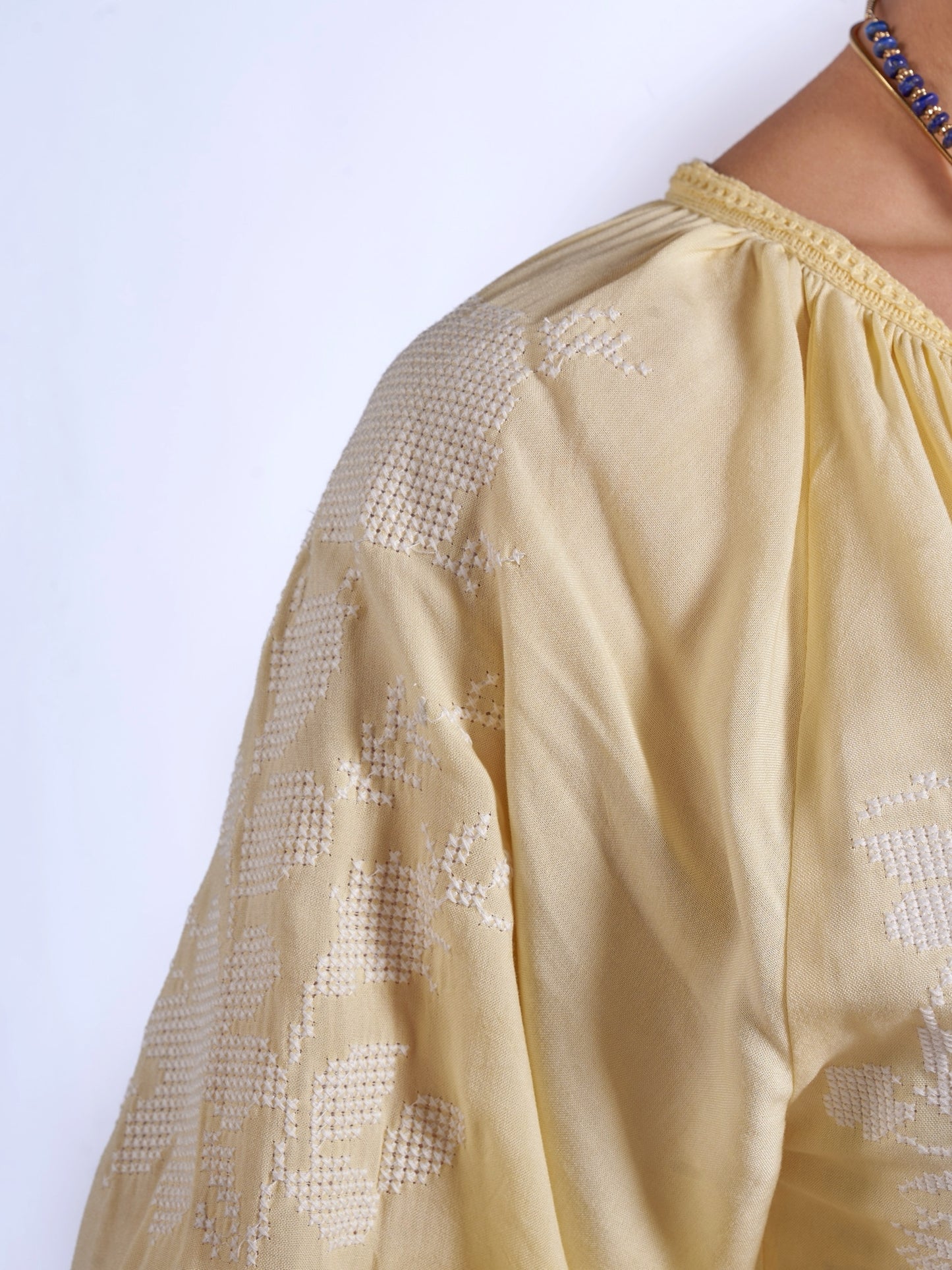 'LYRA' DRESS IN LEMON