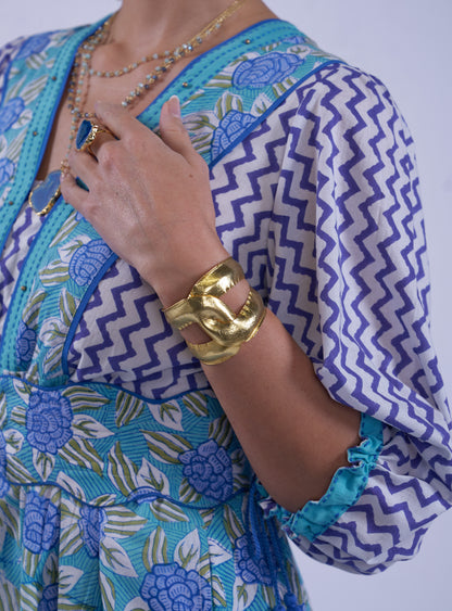 MATT BRASS BANGLE