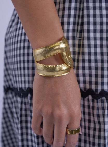 MATT BRASS BANGLE