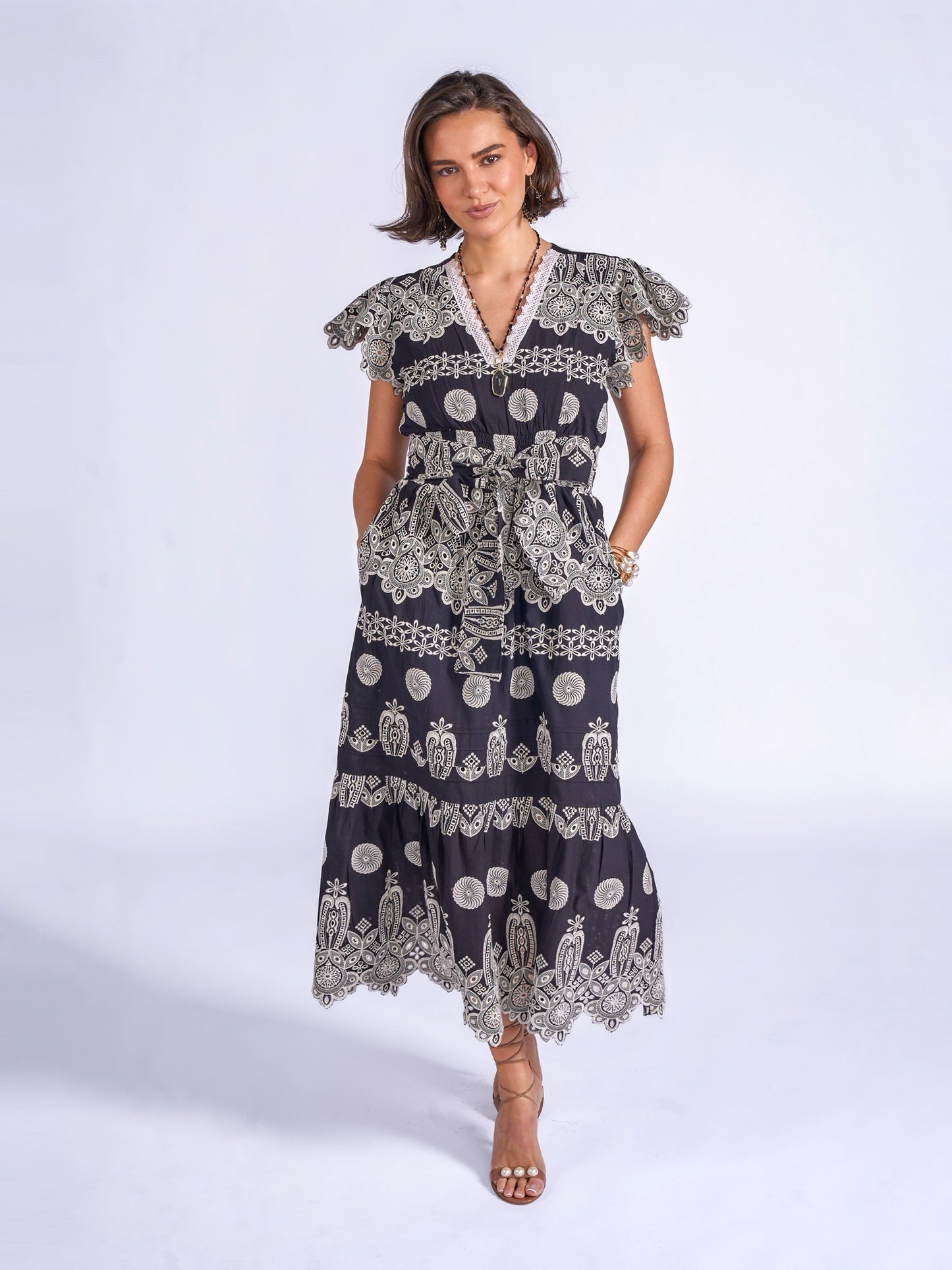 'MELBOURNE' DRESS IN BLACK