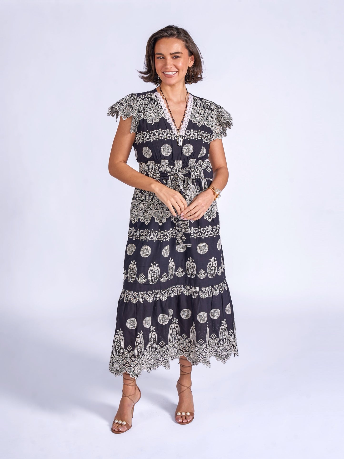 'MELBOURNE' DRESS IN BLACK