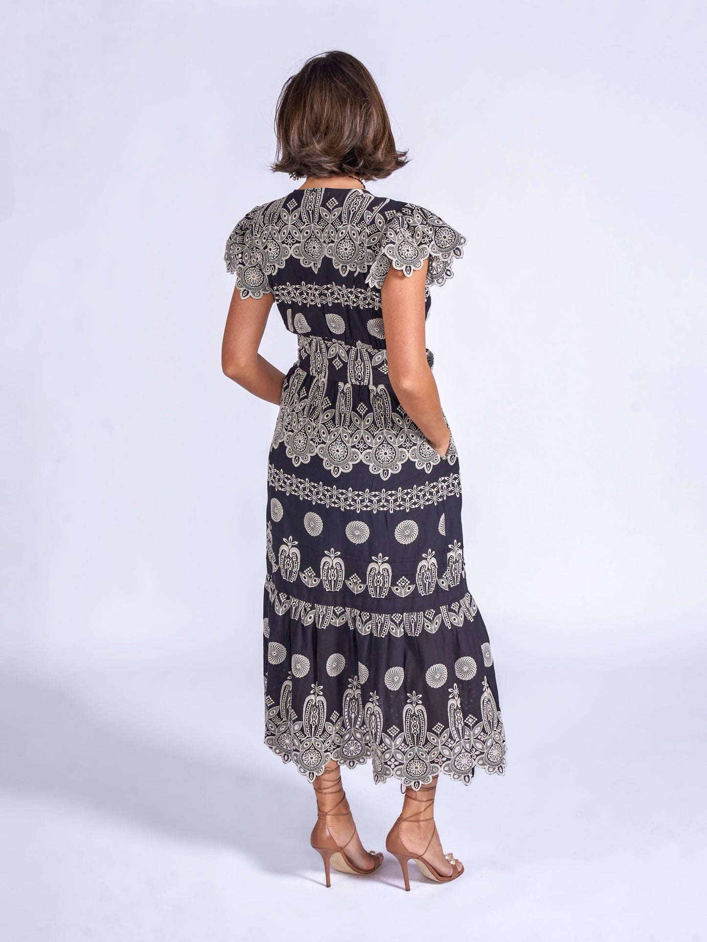 'MELBOURNE' DRESS IN BLACK