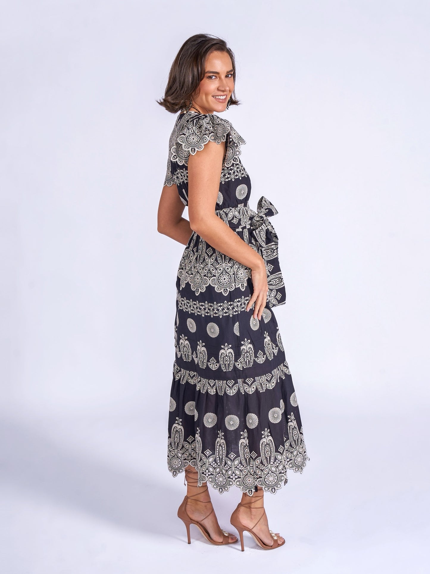 'MELBOURNE' DRESS IN BLACK