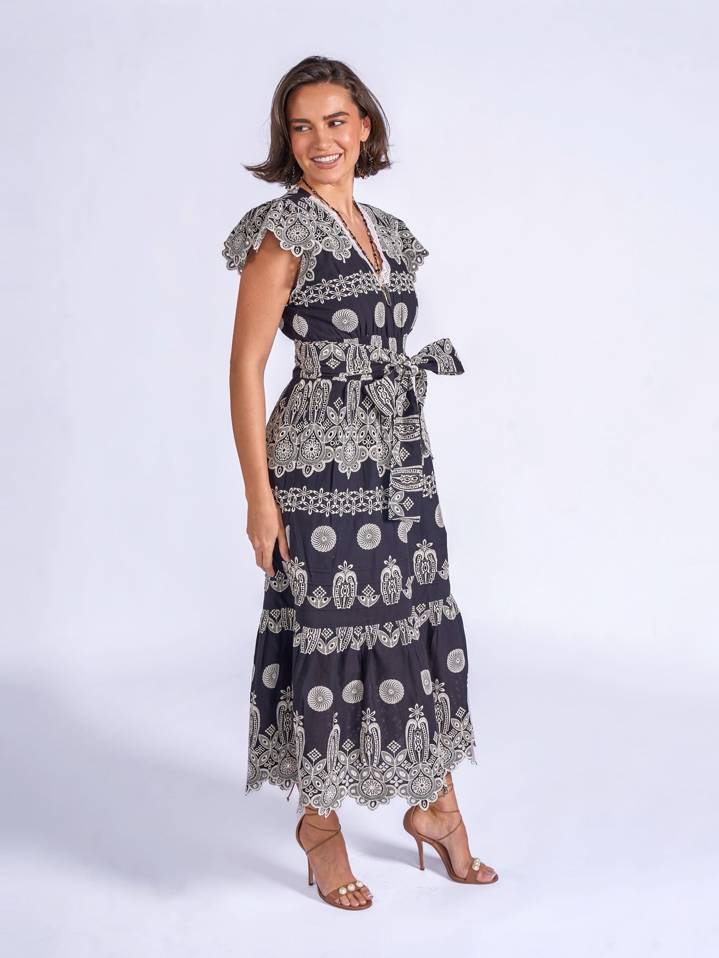 'MELBOURNE' DRESS IN BLACK