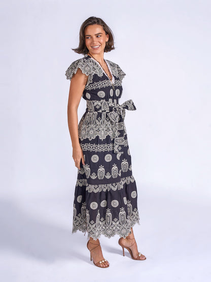 'MELBOURNE' DRESS IN BLACK