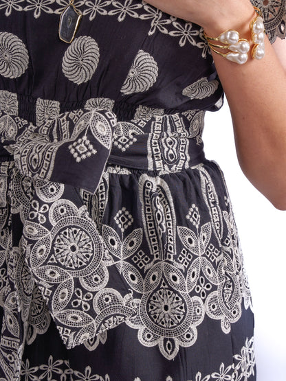 'MELBOURNE' DRESS IN BLACK