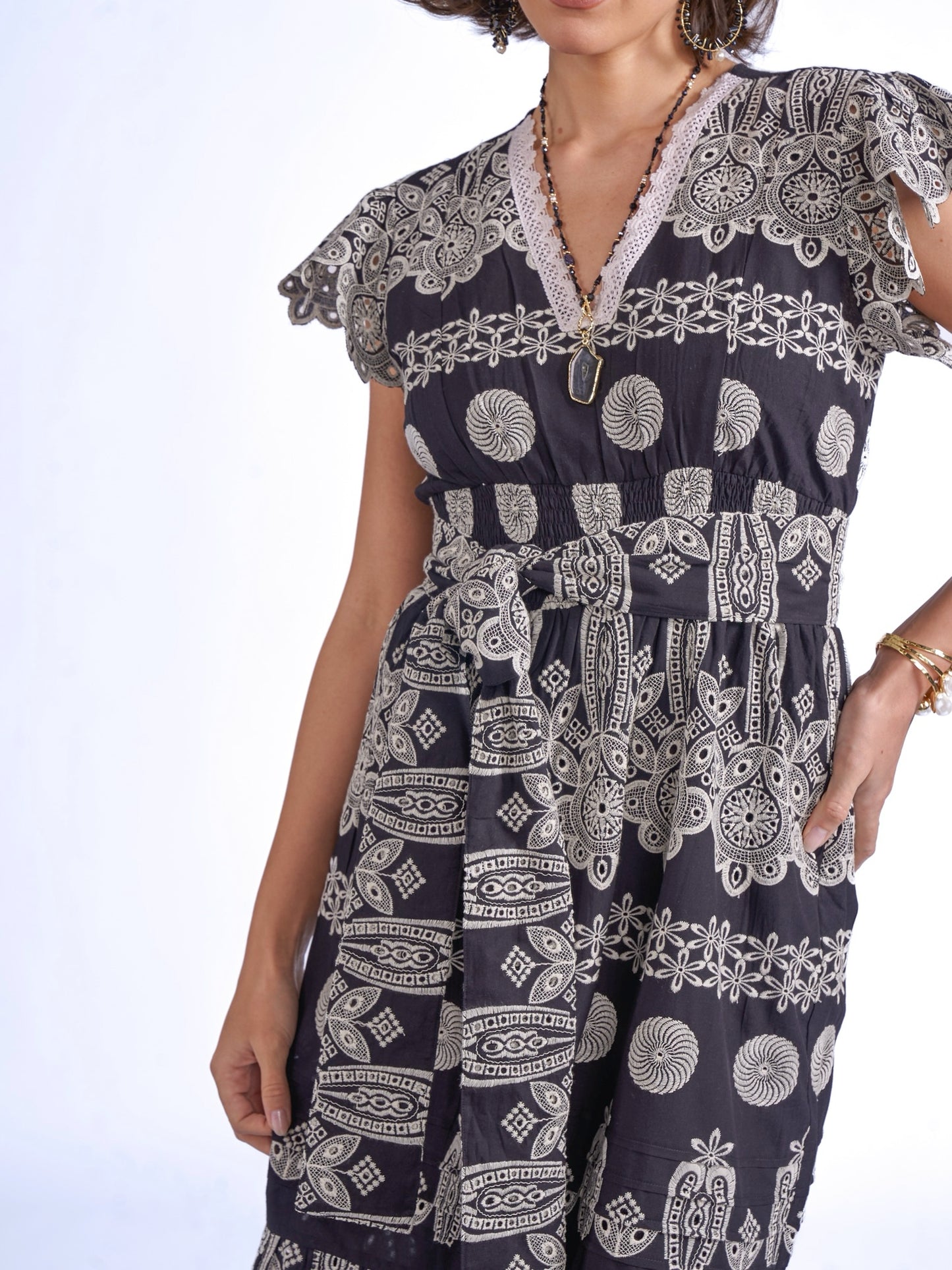 'MELBOURNE' DRESS IN BLACK