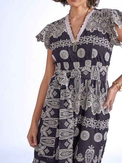 'MELBOURNE' DRESS IN BLACK