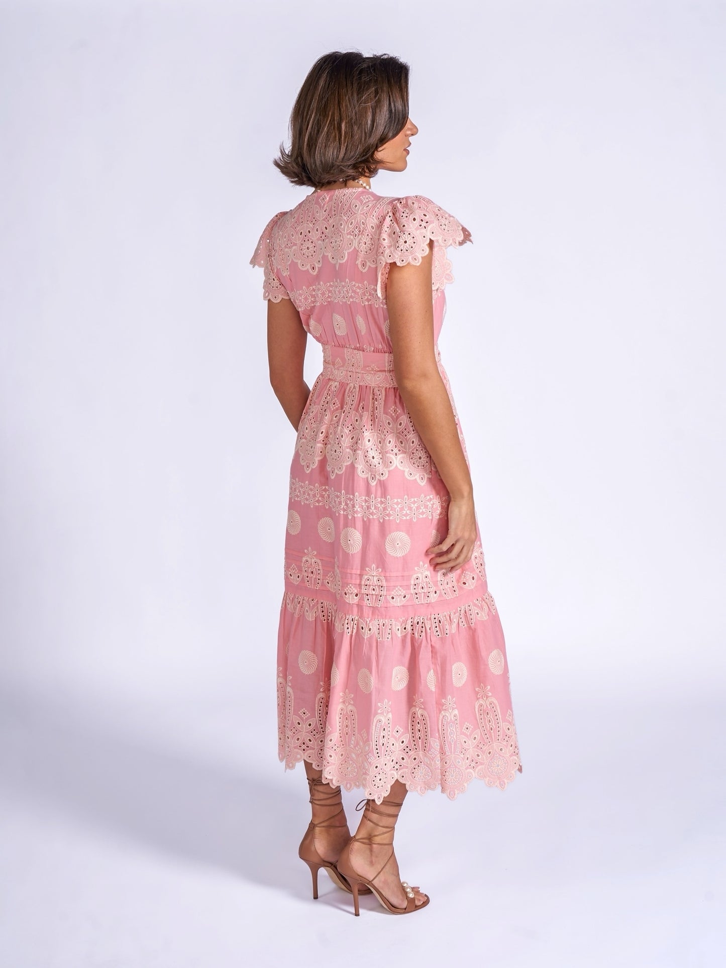 'MELBOURNE' DRESS IN STRAWBERRY